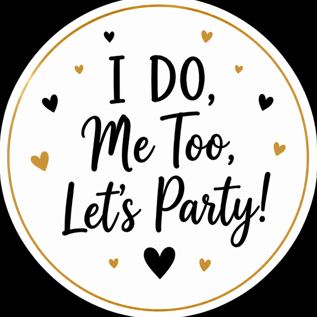 Wedding Day - i do me too-Cupcake Toppers