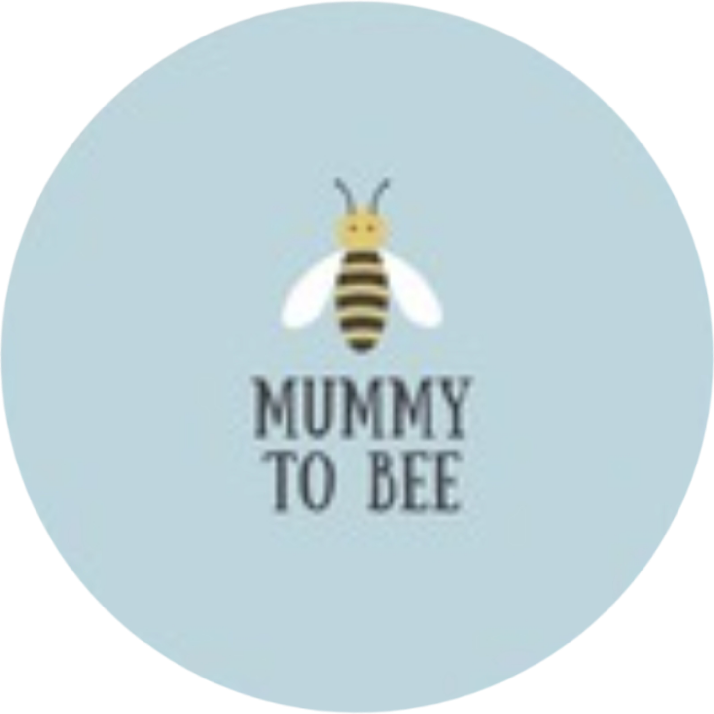 Baby Shower Mummy To Bee Edible Cake Topper