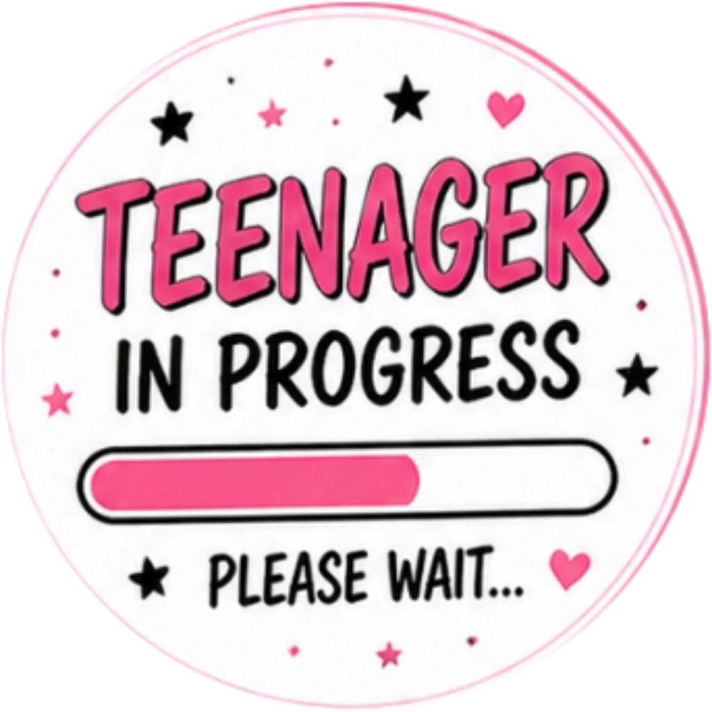 Happy Birthday Teenager In Progress 13th Cupcake Topper