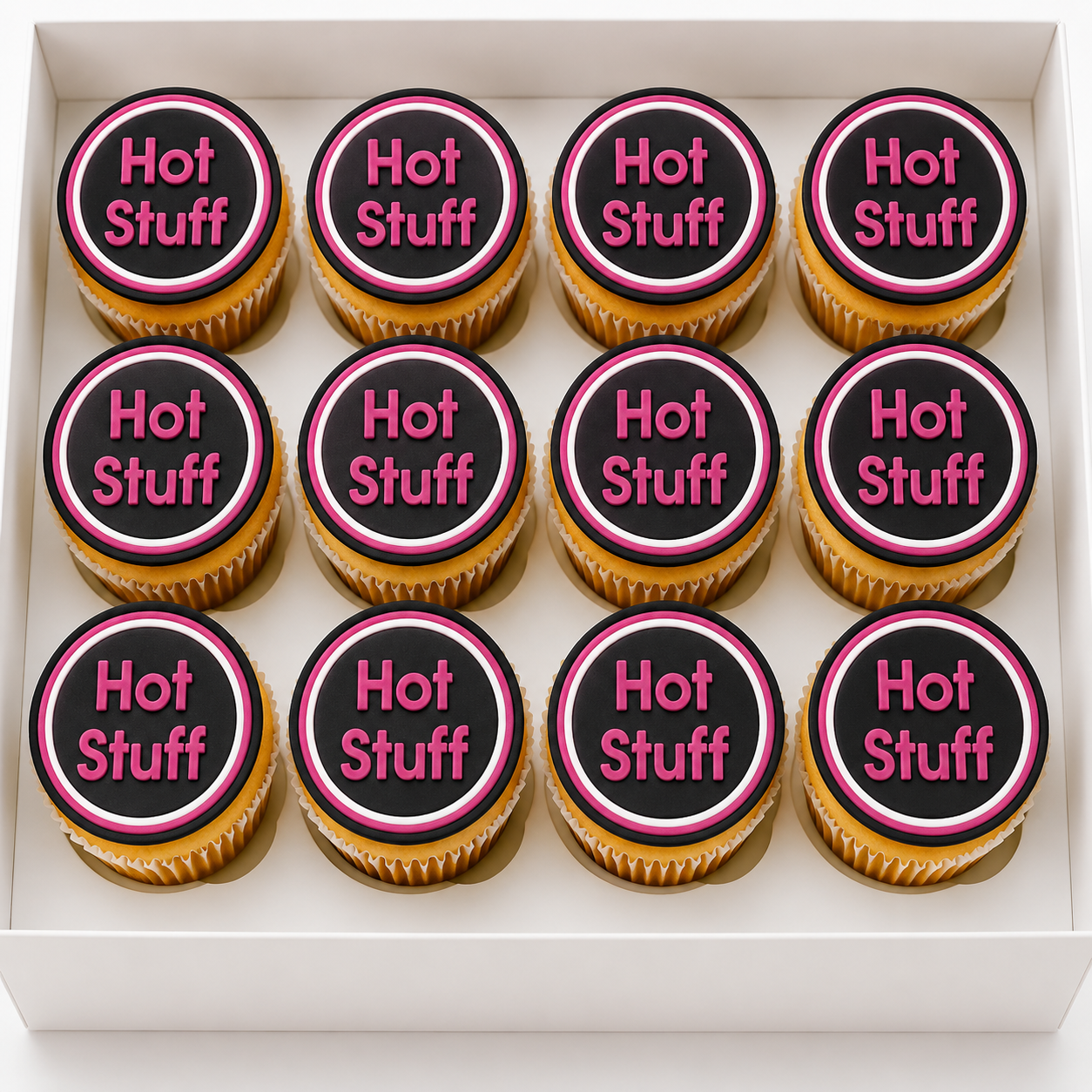 Hen Night Hot Stuff Cupcake Topper