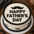 Fathers Day Happy Fathers Day Moustache Edible Cake Topper