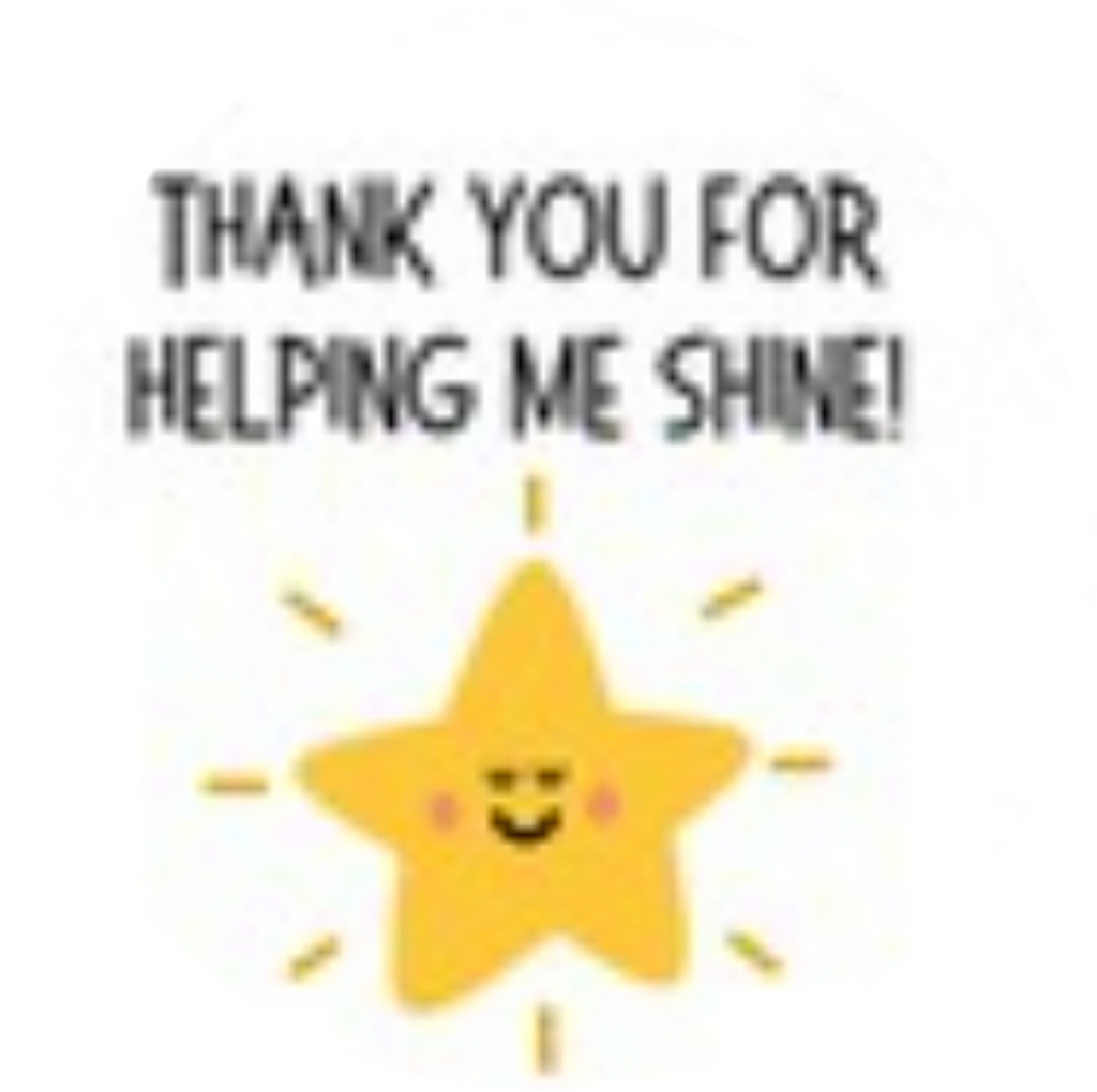 Best Teacher Thank You For Helping Me Shine Edible Cake Topper