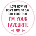 Happy Mothers Day I'm you're favourite Cupcake Topper