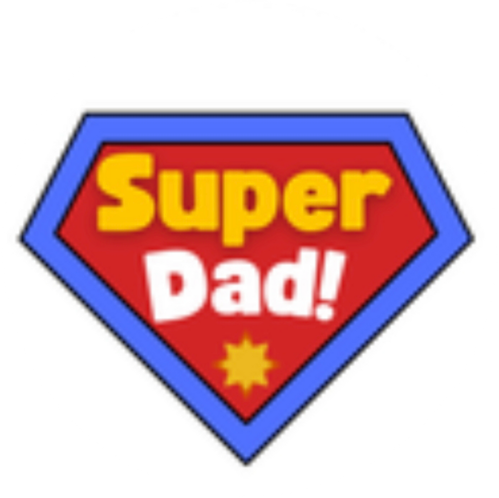 Fathers Day Happy Fathers Day Super Dad Edible Cake Topper
