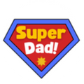 Fathers Day Happy Fathers Day Super Dad Edible Cake Topper