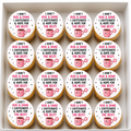 Happy Birthday I don't rise and shine, I caffinate and hope for the best Cupcake Topper
