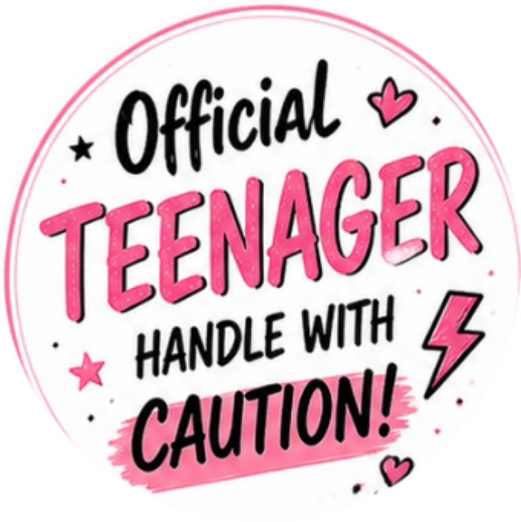 Happy Birthday Official Teenager 13th Cupcake Topper