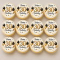 Happy 30th Birthday Balloons Cupcake Topper
