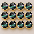 Happy Birthday level teen 13th Cupcake Topper