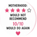 Happy Mothers Day 10/10 Cupcake Topper