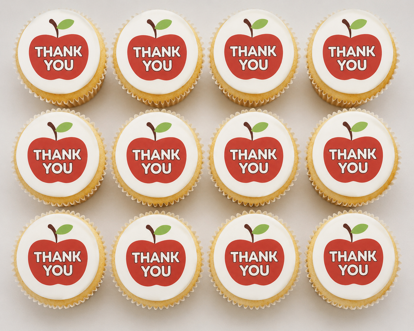 Best Teacher - Thank you Cupcake Topper