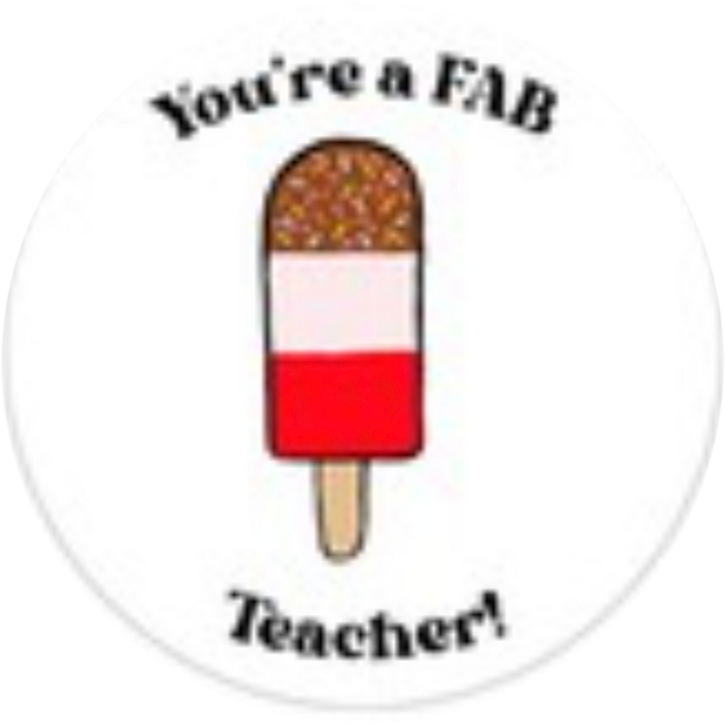 Best Teacher You're A Fab Teacher Edible Cake Topper