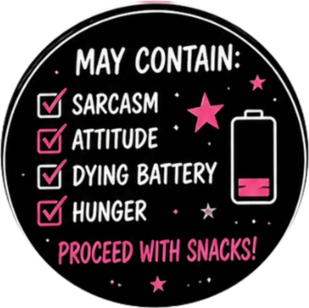 Happy Birthday May Contain Sarcasm Cupcake Topper