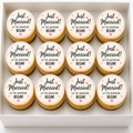 Wedding Day - Just Married Cupcake Toppers